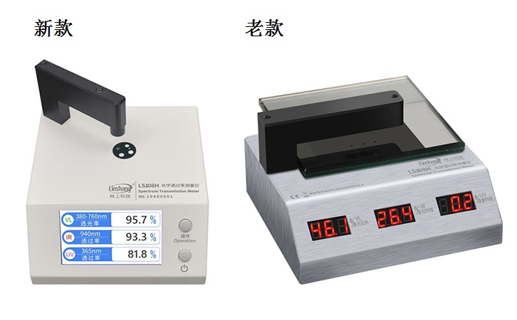 新老款LS108H光學透過率測量儀